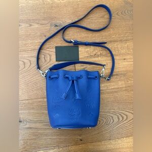 MCM Royal Blue Crossbody Bag